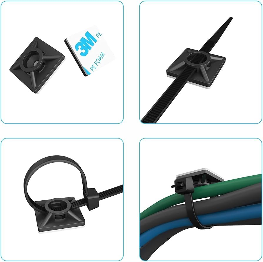 cable tie mounts 14